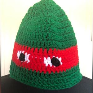 Ninja Turtle- Brand new yarn head beanie for kids